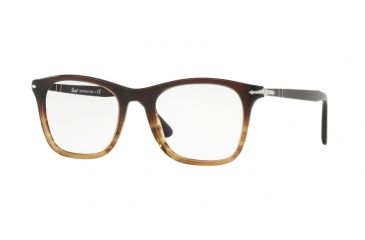 Image of Persol PO3188V Eyeglass Frames 1026-51 - Brown Tortoise Frame