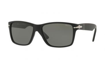 Image of Persol PO3195S Progressive Prescription Sunglasses, 58mm, Matte Black, PO3195S-104258-58-PRO