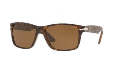 Image of Persol PO3195S Progressive Prescription Sunglasses PO3195S-105457-58 - Lens Diameter 58 mm, Frame Color Dark Havana