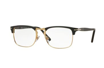 Image of Persol PO8359V Single Vision Prescription Eyeglasses 95-53 - Black Frame