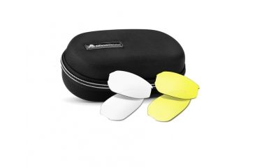 Image of Pivothead Kudu Sunglasses Case and Clear/Yellow Lens Accessory Kit 1LJA1