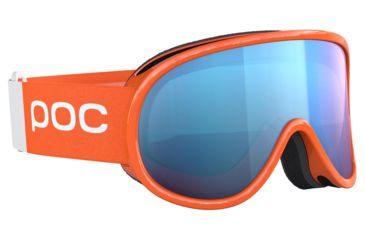 Image of POC Retina Clarity Comp Snow Goggle, Fluorescent Orange/Spektris Blue, One Size, PC405168271ONE1