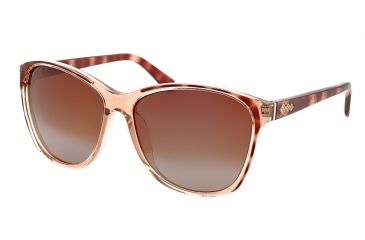 Image of Polaroid Carol Womens Sunglasses - Brown Frame, Polarized Brown Gradient Lenses PDF8110Y