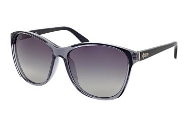 Image of Polaroid Carol Ladies Sunglasses - Grey Frame, Polarized Grey Gradient Lenses PDF8110Z
