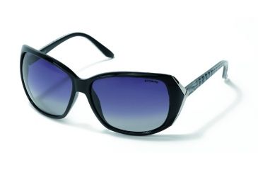 Image of Polaroid Mena Sunglasses - Black, Polarized Grey Gradient Lenses PDF8104Z
