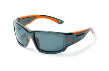 Image of Polaroid Oliver Sport Sunglasses - Grey/Orange Frame, Polarized Grey Lenses PDP7125Y
