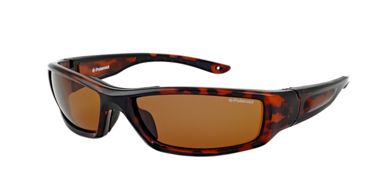 Image of Polaroid Oliver Sport Sunglasses - Demi Frame, Polarized Copper Lenses PDP7125Z