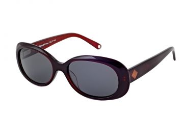 Image of Polaroid Dana Prescription Sunglasses, Burgundy Frame PDP9103Y