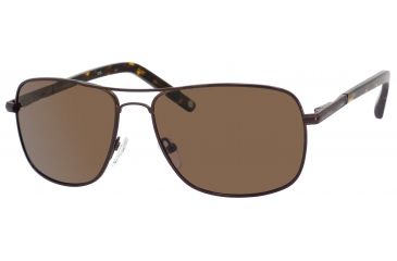 Image of Polaroid U 9301/S Sunglasses U9301S-00EN-2P-5115 - B / Brown Frame, Brown Polarized Lenses, Lens Diameter 51mm, Distance Between Lenses 15mm