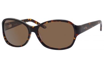 Image of Polaroid U 9360/S Sunglasses U9360S-0IEZ-2P-5115 - B / Demi Frame, Brown Polarized Lenses, Lens Diameter 51mm, Distance Between Lenses 15mm