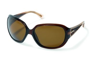 Image of Polaroid Vanessa Sunglasses - Brown, Polarized Brown Lenses PDP8105Y