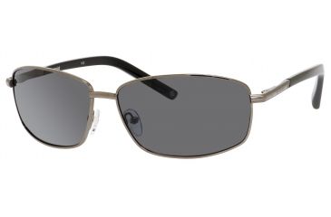 Image of Polaroid X 4403/S Sunglasses X4403S-0B9W-1T-6414 - Gunmetal Frame, Gray Polarized Lenses, Lens Diameter 64mm, Distance Between Lenses 14mm