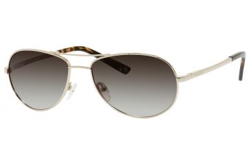 Image of Polaroid X 4409/S Sunglasses X4409S-0CJB-S7-5616 - Gold Havana Frame, Brown Gradient Polarized Lenses, Lens Diameter 56mm, Distance Between Lenses 16mm