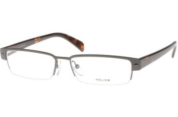 Image of Police 8277 Eyeglasses Frame, Gunmetal Tortoise