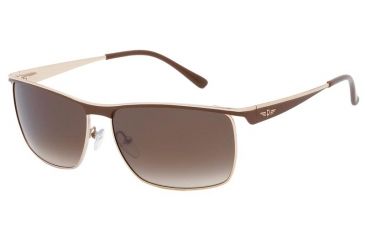 Image of Police 8404 Sunshades with 316 Brown-Gold Frame
