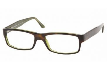 Image of Polo PH 2015 Eyeglasses Styles Top Havana/Green Frame w/Non-Rx 52 mm Diameter Lenses, 5016-5216, Polo Sport PH 2015 Eyeglasses Styles Top Havana/Green Frame w/Non-Rx 52 mm Diameter Lenses