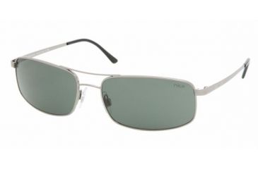 Image of Polo PH 3051 Sunglasses Styles - Gunmetal Green Frame, 900271-6117