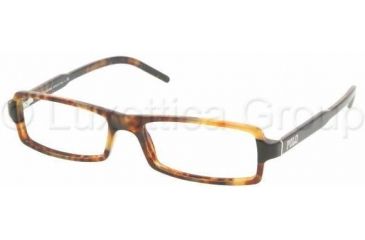 Image of Polo PH2069 Progressive Prescription Eyeglasses 5260-5316 - Top Black-havana 
