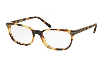 Image of Polo PH2149 Single Vision Prescription Eyeglasses 5004-52 - Shiny Spotty Tortoise Frame