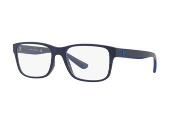 Image of Polo PH2195 Bifocal Prescription Eyeglasses, 53mm, Matte Navy Blue, PH2195-5733-53-BI