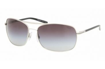 Image of Polo Sport PH3050 #90018G - Matte Silver Frame, Gray Gradient Lenses