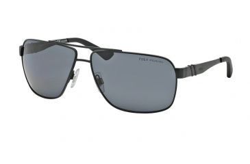 Image of Polo PH3088 Single Vision Prescription Sunglasses PH3088-903881-65 - Lens Diameter 65 mm, Frame Color Matte Black