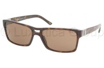Image of Polo PH4060 Single Vision Prescription Sunglasses PH4060-500373-5816 - Lens Diameter 58 mm, Frame Color Havana