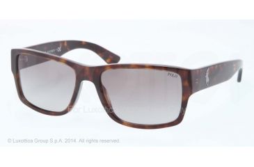 Image of Polo PH4061 Progressive Prescription Sunglasses PH4061-500311-57 - Lens Diameter 57 mm, Frame Color Dark Havana