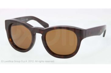 Image of Polo PH4081P Sunglasses 500353-51 - Dark Havana Frame, Brown Lenses