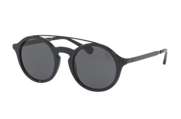 Image of Polo PH4122 Single Vision Prescription Sunglasses PH4122-500187-49 - Lens Diameter 49 mm, Frame Color Shiny Black