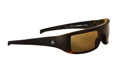 Image of Popticals PopGear Sunglasses, Black/Tortoise Matte Frame, Brown Lens, 010050-AUNS