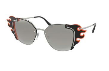 Image of Prada ABSOLUTE PR59VS Sunglasses 4275O0-64 - , Gradient Grey Mirror Silver Lenses