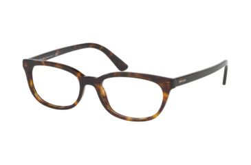 Image of Prada CATWALK PR13VV Eyeglass Frames 2AU1O1-51 - Havana