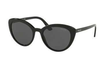 Image of Prada CONCEPTUAL PR02VS Sunglasses 1AB5S0-54 - , Grey Lenses