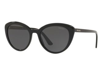 Image of Prada CONCEPTUAL PR02VSF Sunglasses 1AB5S0-54 - , Grey Lenses