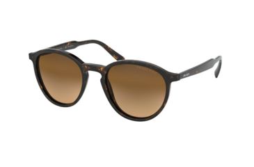 Image of Prada CONCEPTUAL PR05XS Sunglasses 2AU732-51 - , Polar Brown Gradient Lenses