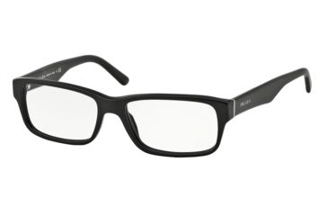 Image of Prada Eyeglass Frames PR16MV 1BO1O1-57 - Matte Black