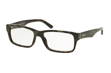 Image of Prada Eyeglass Frames PR16MV UEL1O1-53 - Spotted Brown Grey Frame