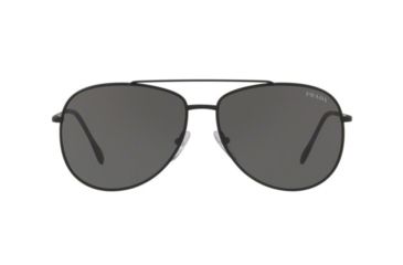 Image of Prada LIFESTYLE PS55US Bifocal Prescription Sunglasses, 57mm, Black Rubber, PS55US-DG05S0-57-BI