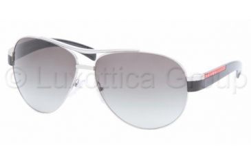 Image of Prada Linea Rosa PS50IS Bifocal Sunglasses - Silver Frame / 62 mm Prescription Lenses, 1BC3M1-6212