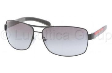 Image of Prada PS54IS Bifocal Prescription Sunglasses PS54IS-1BO3M1-6514 - Lens Diameter 65 mm, Frame Color Demi Shiny Black