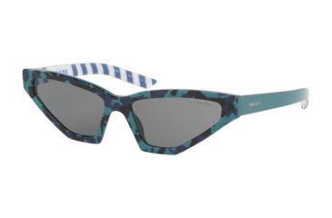 Image of Prada MILLENNIALS PR12VS Sunglasses 4456Q0-57 - , Grey Lenses