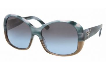 Image of Prada PR 03MS Sunglasses Styles - Tortoise Azure Blue Gray Gradi Frame, ZYZ5I1-5915