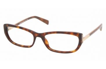 Image of Prada PR03NV Bifocal Eyeglasses - Dark Havana Frame / 55 mm Prescription Lenses, AB61O1-5517
