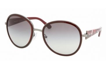 Image of Prada PR 51NS Sunglasses Styles - Gunmetal Frame / Gray Gradient Lenses, 5AV3M1-5720