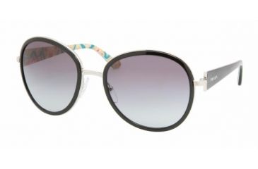 Image of Prada PR 51NS Sunglasses Styles - Silver Frame / Gray Gradient Lenses, 1BC3M1-5720