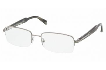 Image of Prada PR58NV Bifocal Eyeglasses - Gun Metal Frame / 52 mm Prescription Lenses, 5AV1O1-5218