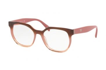 Image of Prada PR02UVF Eyeglass Frames VX51O1-52 - Gradient Bordeaux Frame