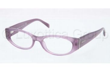 Image of Prada PR03PV Bifocal Prescription Eyeglasses MAV1O1-5117 - Opal Violet Frame