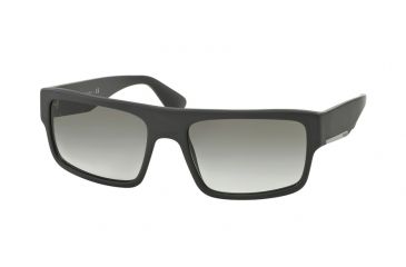 Image of Prada PR04RS Sunglasses TKM0A7-58 - Matte Grey Frame, Grey Gradient Lenses